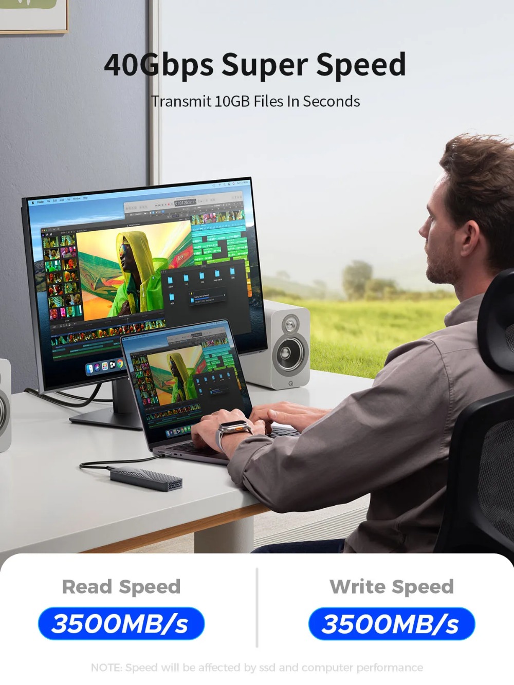 ORICO USB4 40Gbps M.2 NVMe SSD - 8Tb M2 Nvme Ssd ulasan dan harga